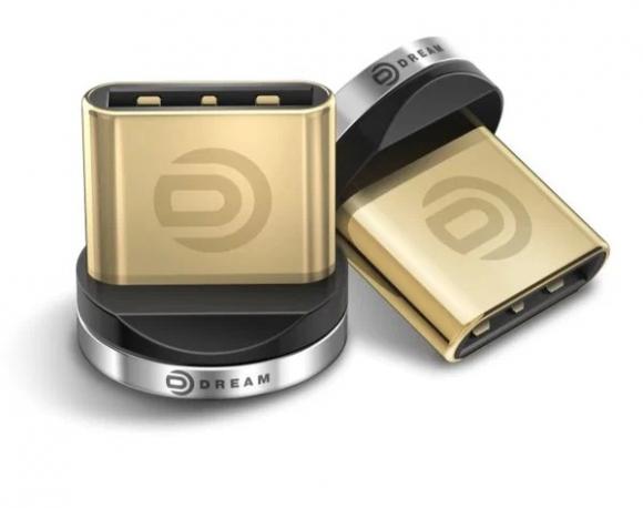Магнитный коннектор USB-Type-C N6 для магнитного кабеля, Dream