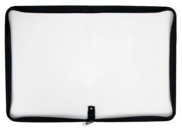 Папка для тетрадей А4 на молнии ErichKrause 327мм*228мм*30мм, пластик, Emerald Stardust