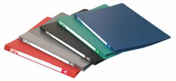 Папка А4 с металлическим зажимом  0,5мм Бюрократ