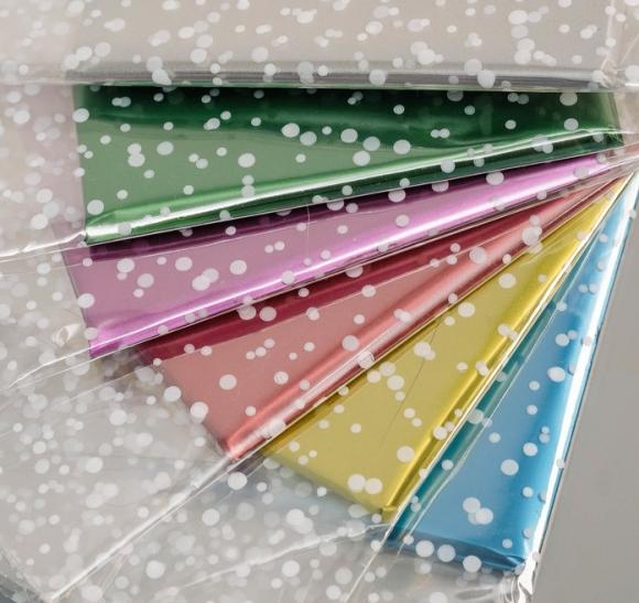 Пакет Подарочный, прозрачный с жестким дном, МИКС, 6 х 8 х 23,5 см