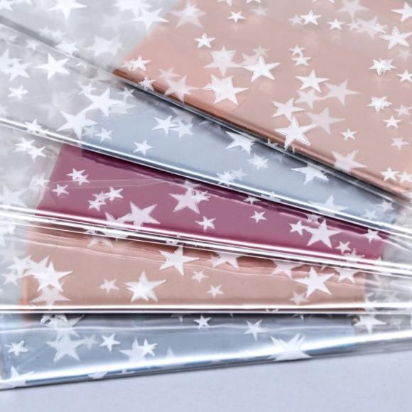 Пакет Подарочный, прозрачный с жестким дном, МИКС, 6 х 8 х 23,5 см