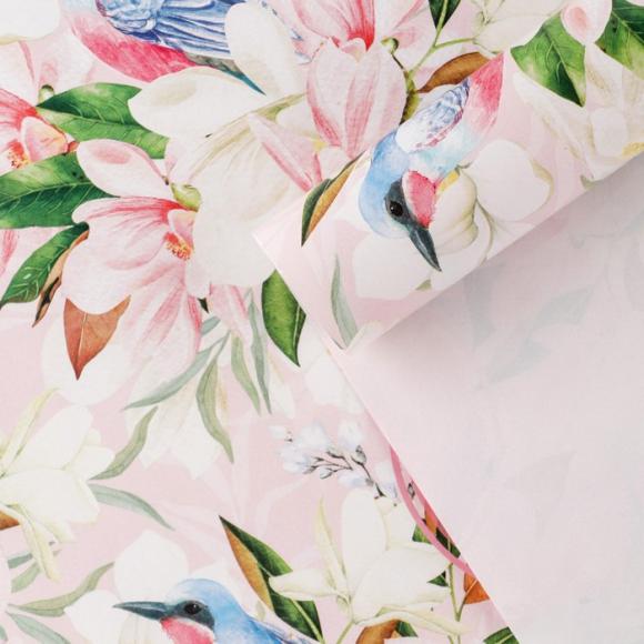 Бумага упаковочная глянцевая «With love», 70 × 100 см