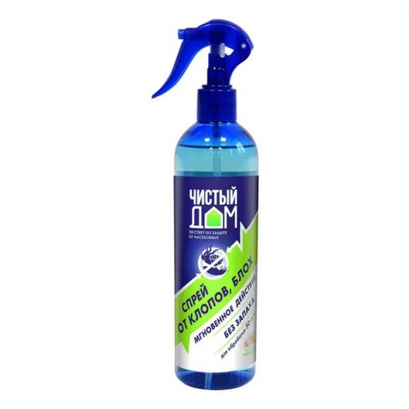 Чистый дом спрей от клопов и блох 400мл