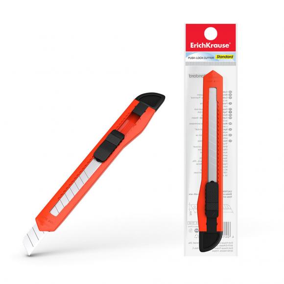 ErichKrause Нож канцелярский STANDART 9 мм, 19146