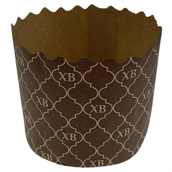 Форма для кулича бумажная Христос Воскресе диаметр 7см, высота 6см, 1шт