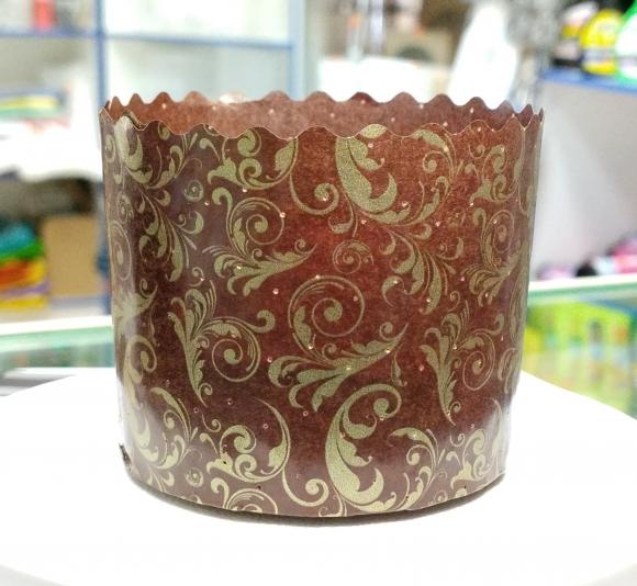 Форма для кулича бумажная 70*60мм, 1шт