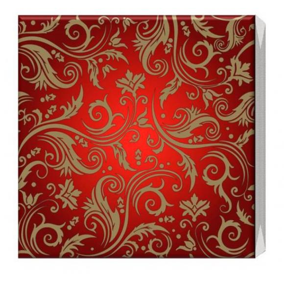 Салфетки бумажные Gold decor "Королевские" 33*33см, 20 шт., 3-х слойные