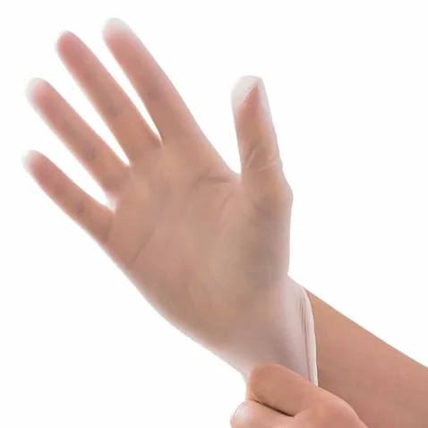 Перчатки виниловые 50 пар (100 шт.), размер S (малый), прозрачные, АВИОРА