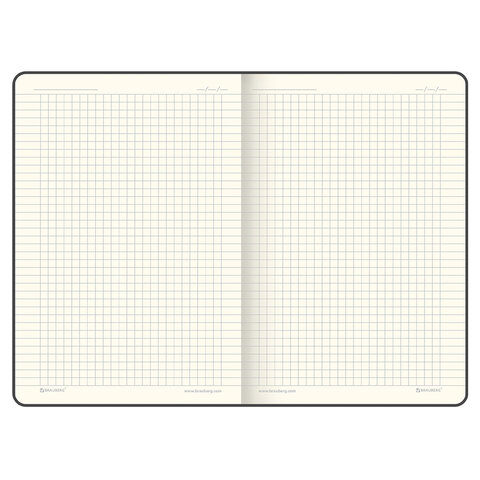 Блокнот А5 148x218 мм 80 листов в клетку, мягкая обложка под кожу, резинка, оранжевый, BRAUBERG Metropolis Ultra