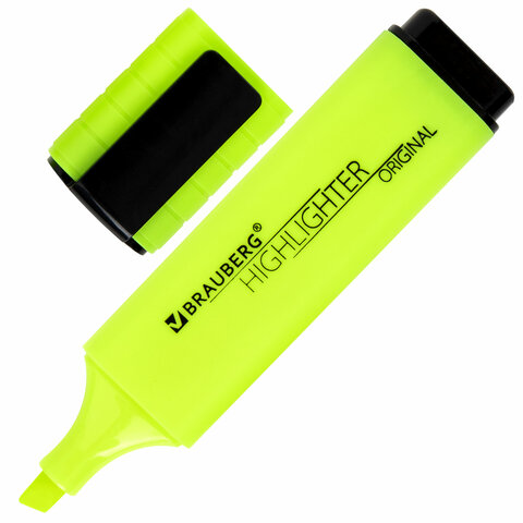 Набор текстовыделителей 4 ЦВЕТА, BRAUBERG ORIGINAL NEON, линия письма 1-5 мм