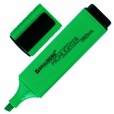 Набор текстовыделителей 4 ЦВЕТА, BRAUBERG ORIGINAL NEON, линия письма 1-5 мм