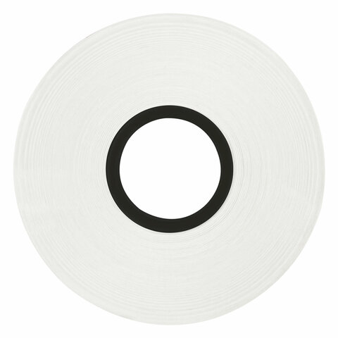 Чековая (кассовая) лента 57 мм, диаметр 33 мм, длина 15 метров, втулка 12 мм, BRAUBERG, 1 рулон