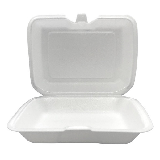 Ланч-бокс 1 секционный, белый (255*190*70), LB-1 max ЭКО, шт.