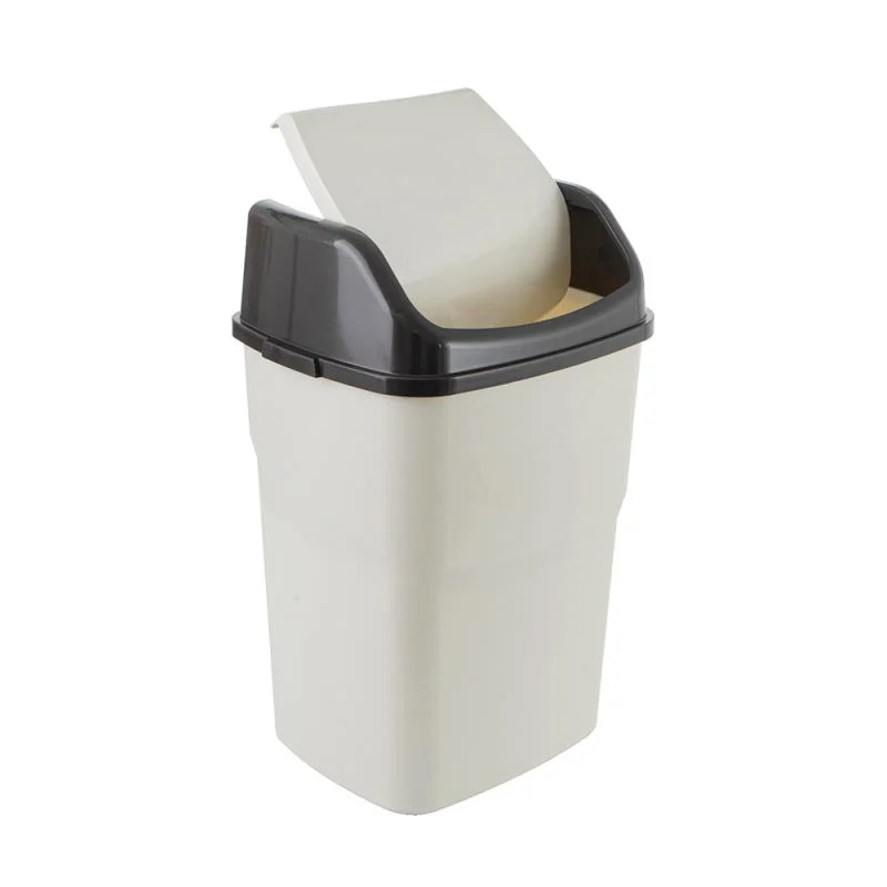 Ведро для мусора 15 литров с вращающейся крышкой