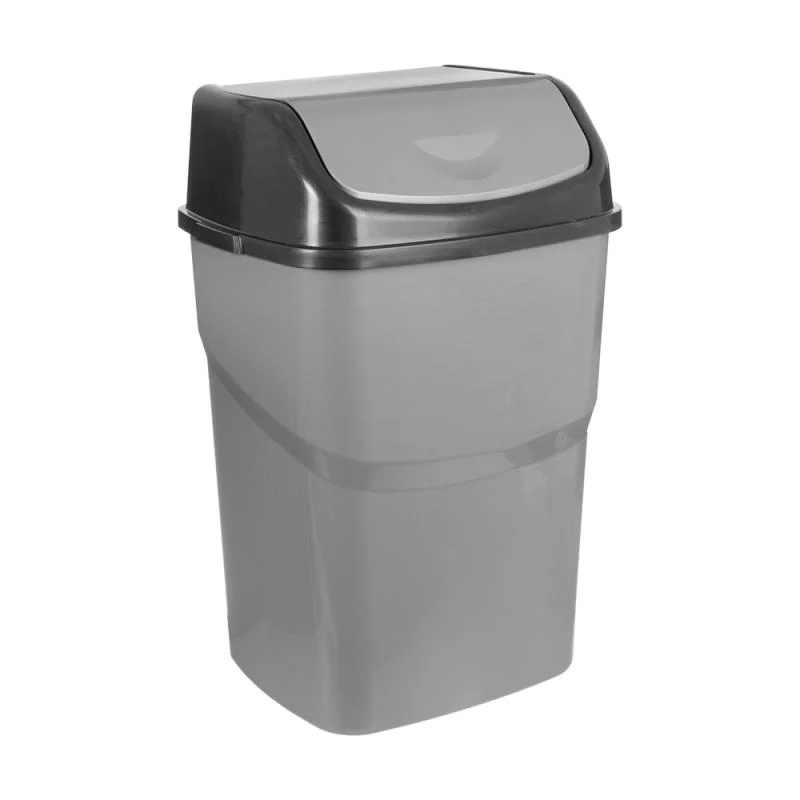 Ведро для мусора 15 литров с вращающейся крышкой