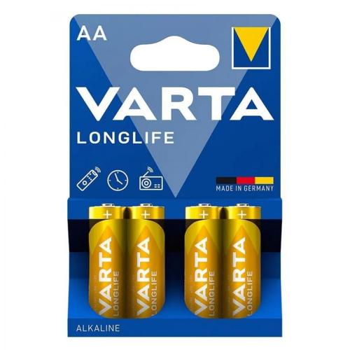 Батарейка АА LR06 VARTA Longlife, 1шт