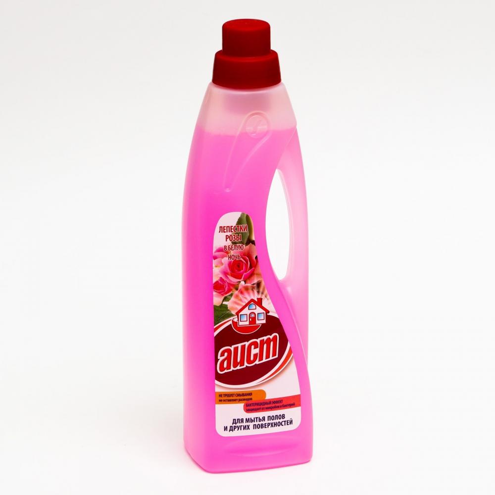 Средство для мытья полов и других поверхностей Аист Лепестки розы в белую ночь, 950 мл