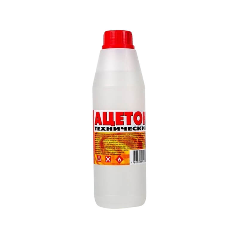 Ацетон технический 0,5 литра, Вершина