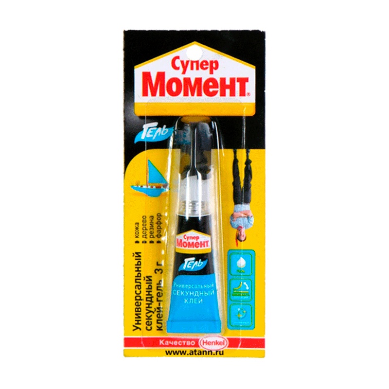 Гель Клей Супер Момент (З г) на мульти-карте 622917