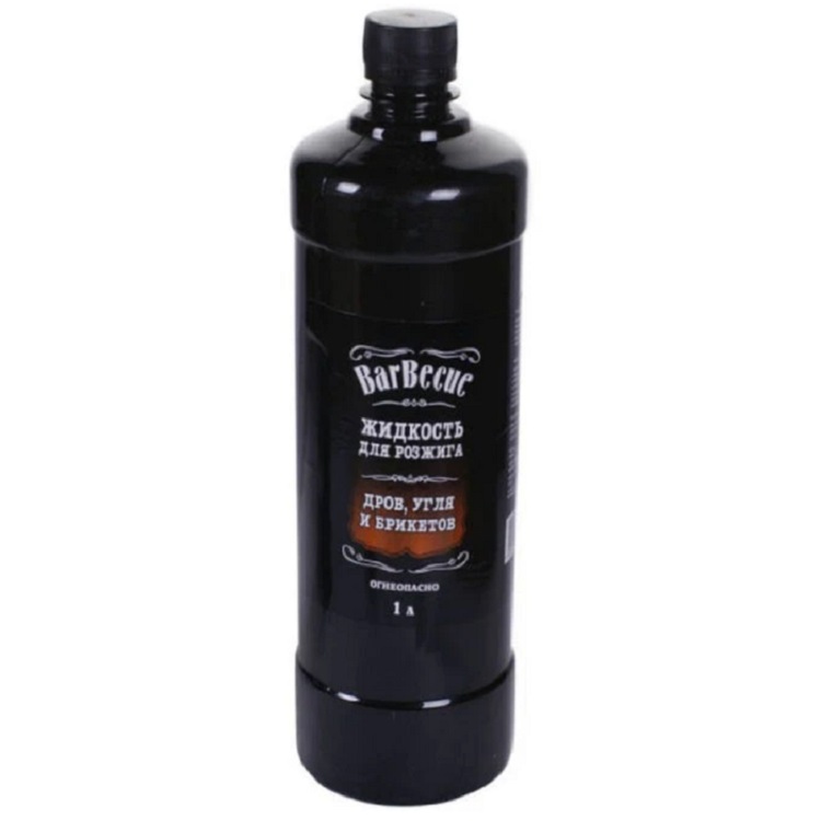 Жидкость для розжига 1литр, BarBecue