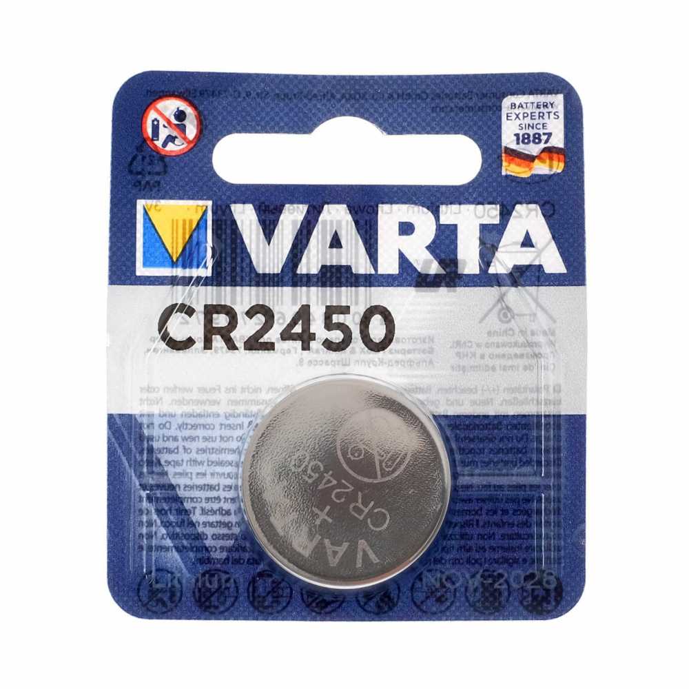 Батарейка Varta CR2450 BL1, 1шт