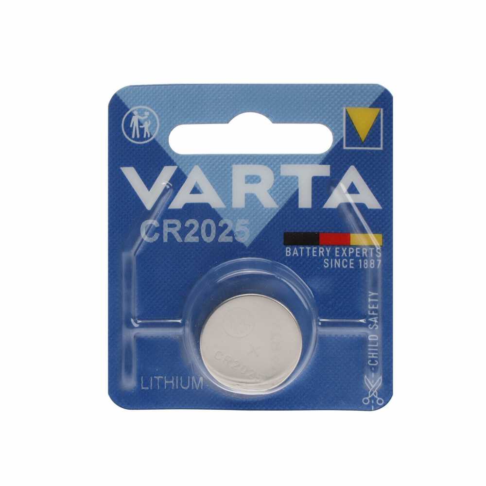Батарейка Varta CR2025 BL1, 1шт