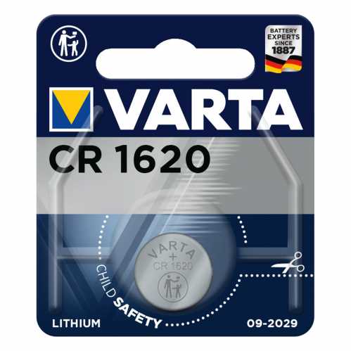 Батарейка Varta CR1620 BL1, 1шт.