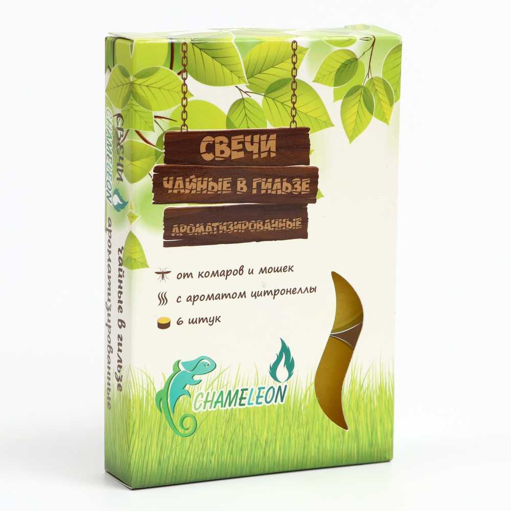 Свечи от комаров с цитронеллой Миган, 6 шт/уп