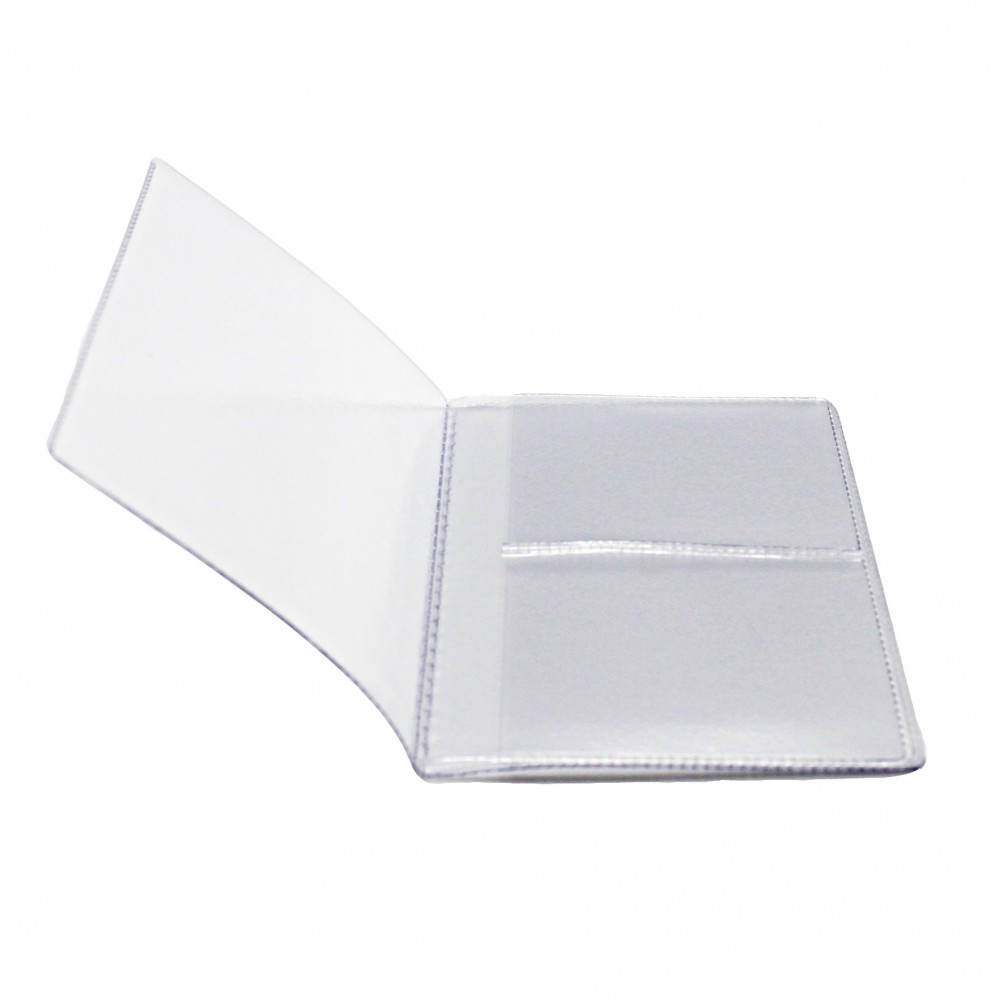 Вкладыш для автодокументов прозрачный 92*122мм, ПВХ 120мкм, ДПС-Канц
