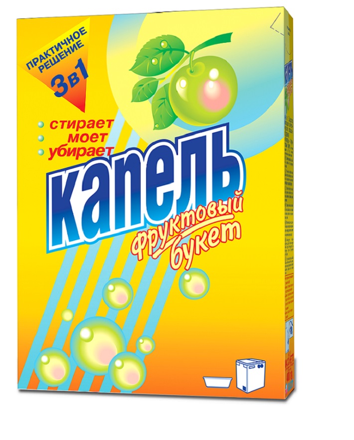 Стиральный порошок Капель Фруктовый букет, 400г