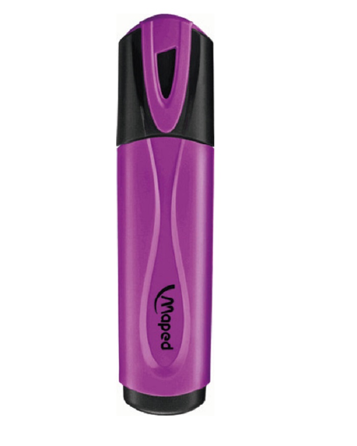 Текстовыделитель MAPED, классик, фиолетовый, линия 1-5мм