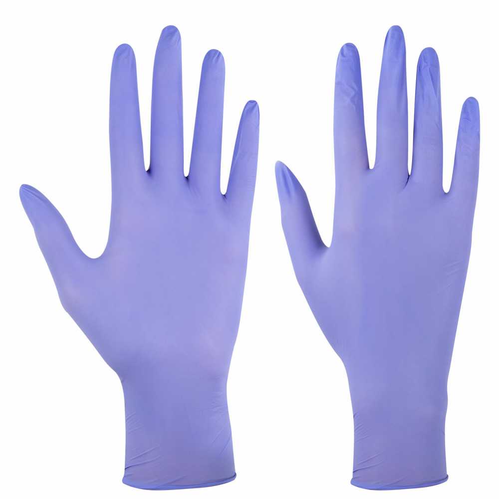 Перчатки нитриловые SFM Stable-Work, Германия, 50 пар (100 штук), размер S (малый)