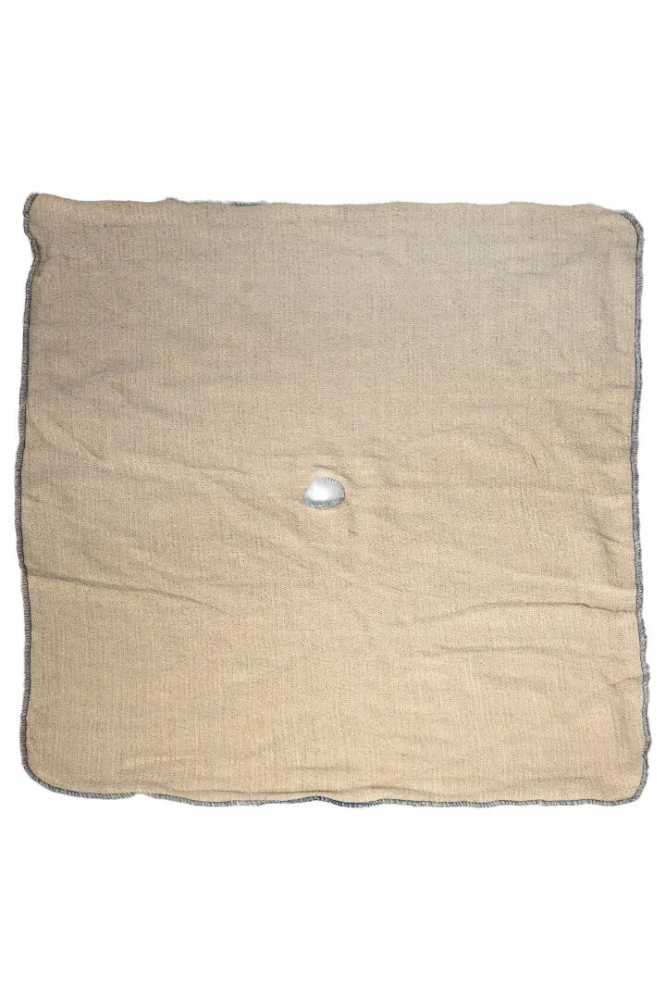 Тряпка для мытья пола 60*80см хлопок 3-х слойная с прорезью, 120г/м2, Клевер