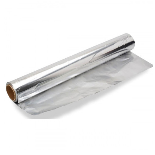 Фольга пищевая алюминиевая UNI 29см*70 метров, плотность 8мкм, СТАНДАРТ