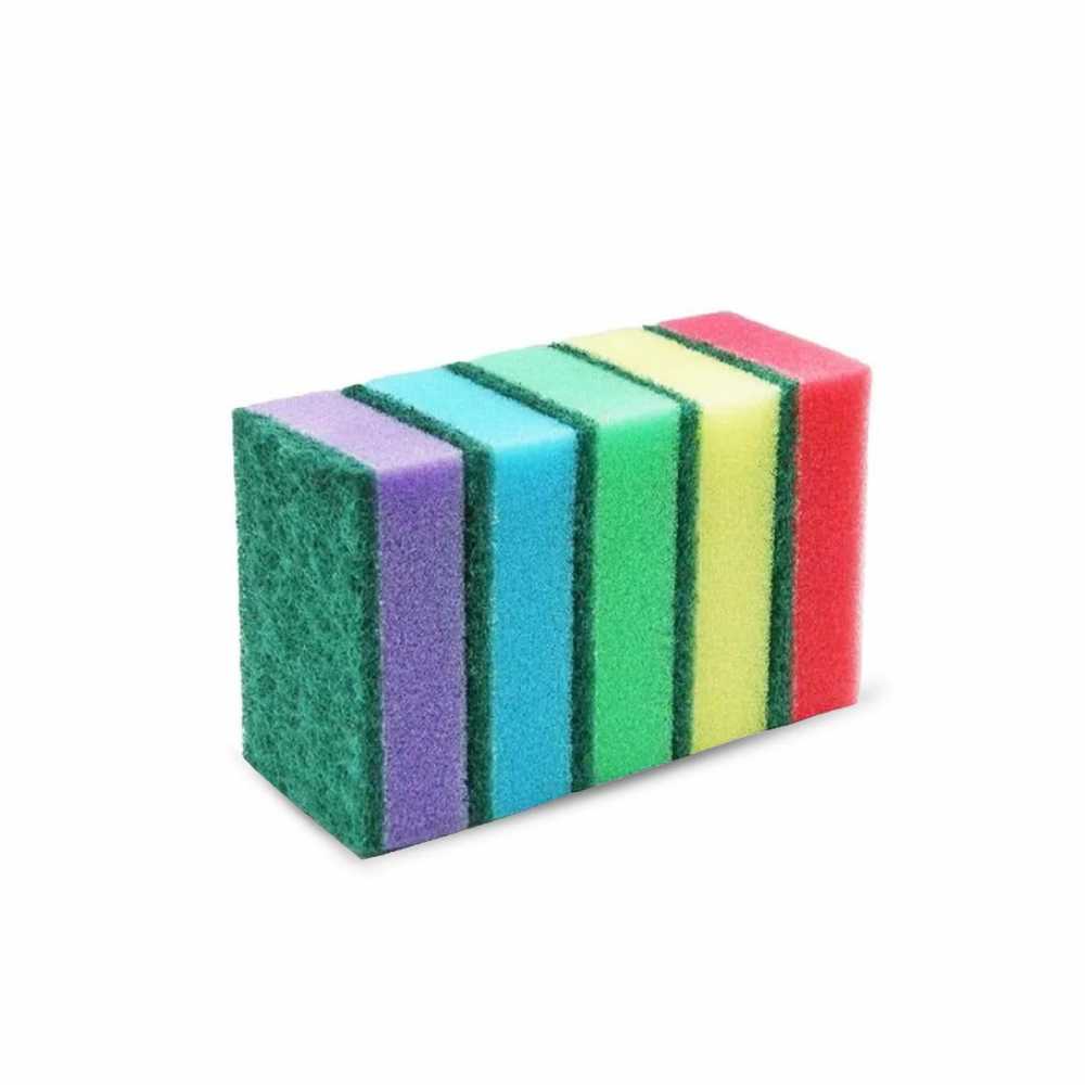 Губки для посуды МЕГА (100*65*40мм), 5 шт. АСТ