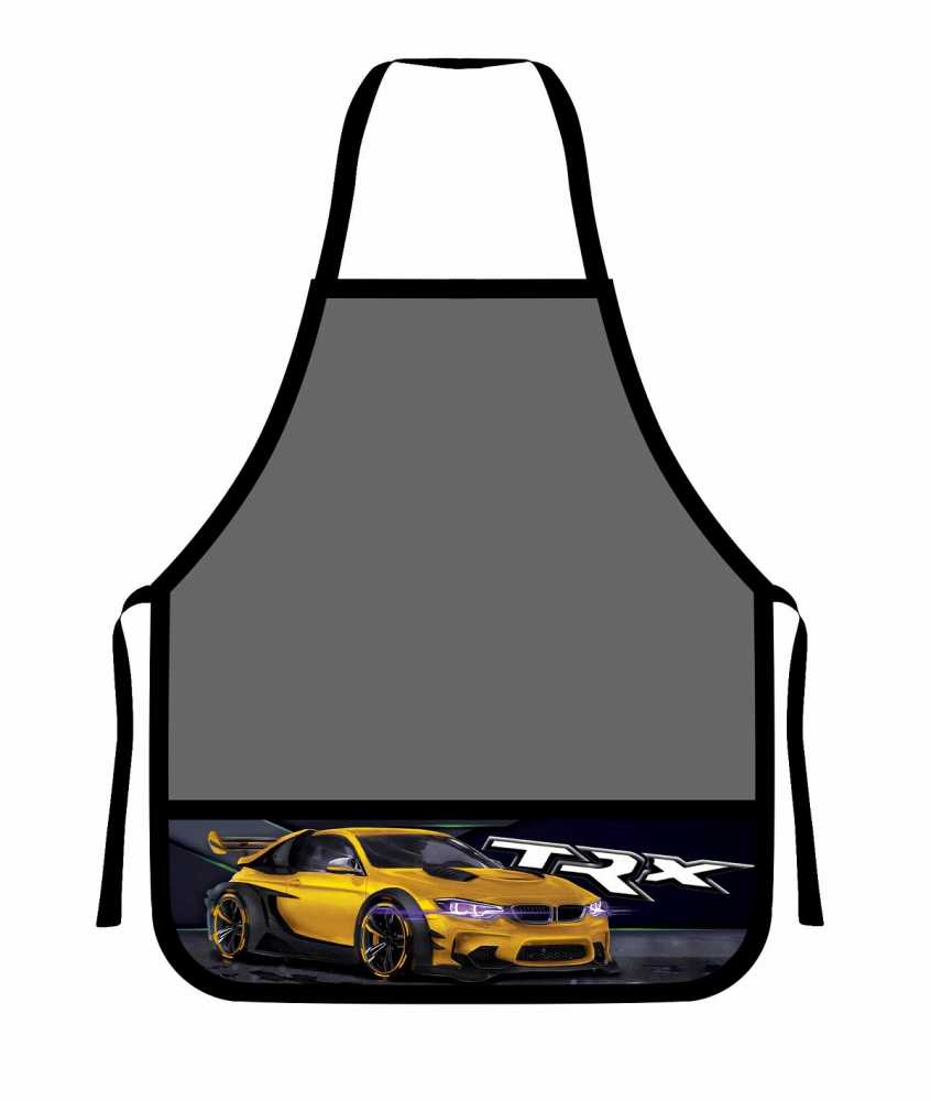 Накидка для труда 490*390мм 2 кармана Yellow car