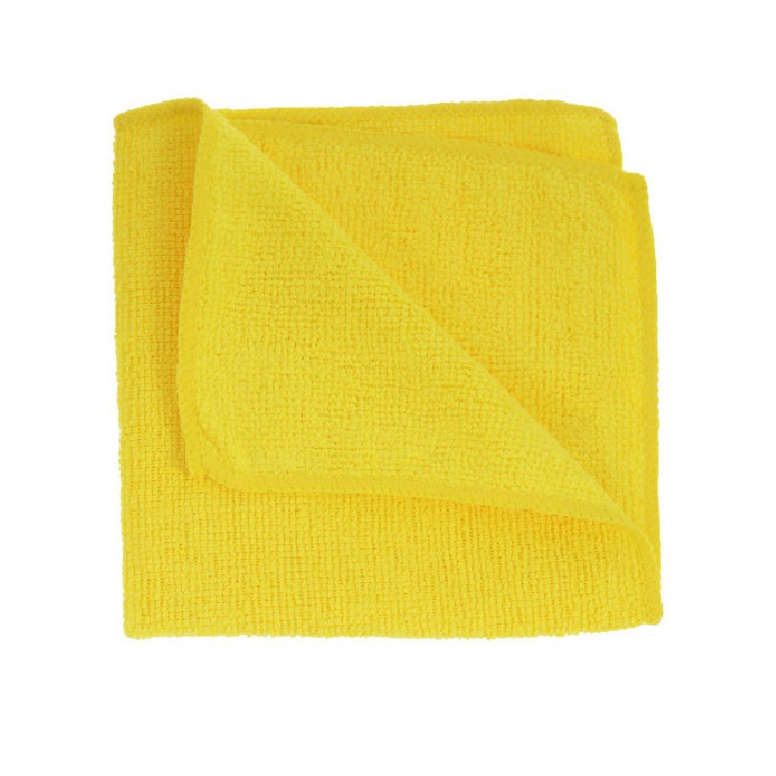 Тряпка (салфетка) для пола из микрофибры 75см*100см, Жёлтая