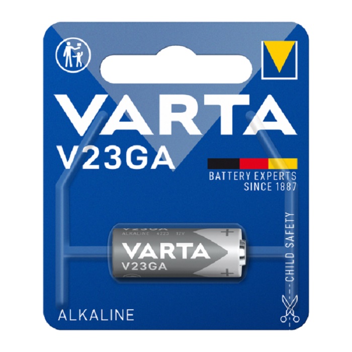 Батарейка Varta V23GA/LR23/A23/MN21 Alkaline 12V, 1 шт.