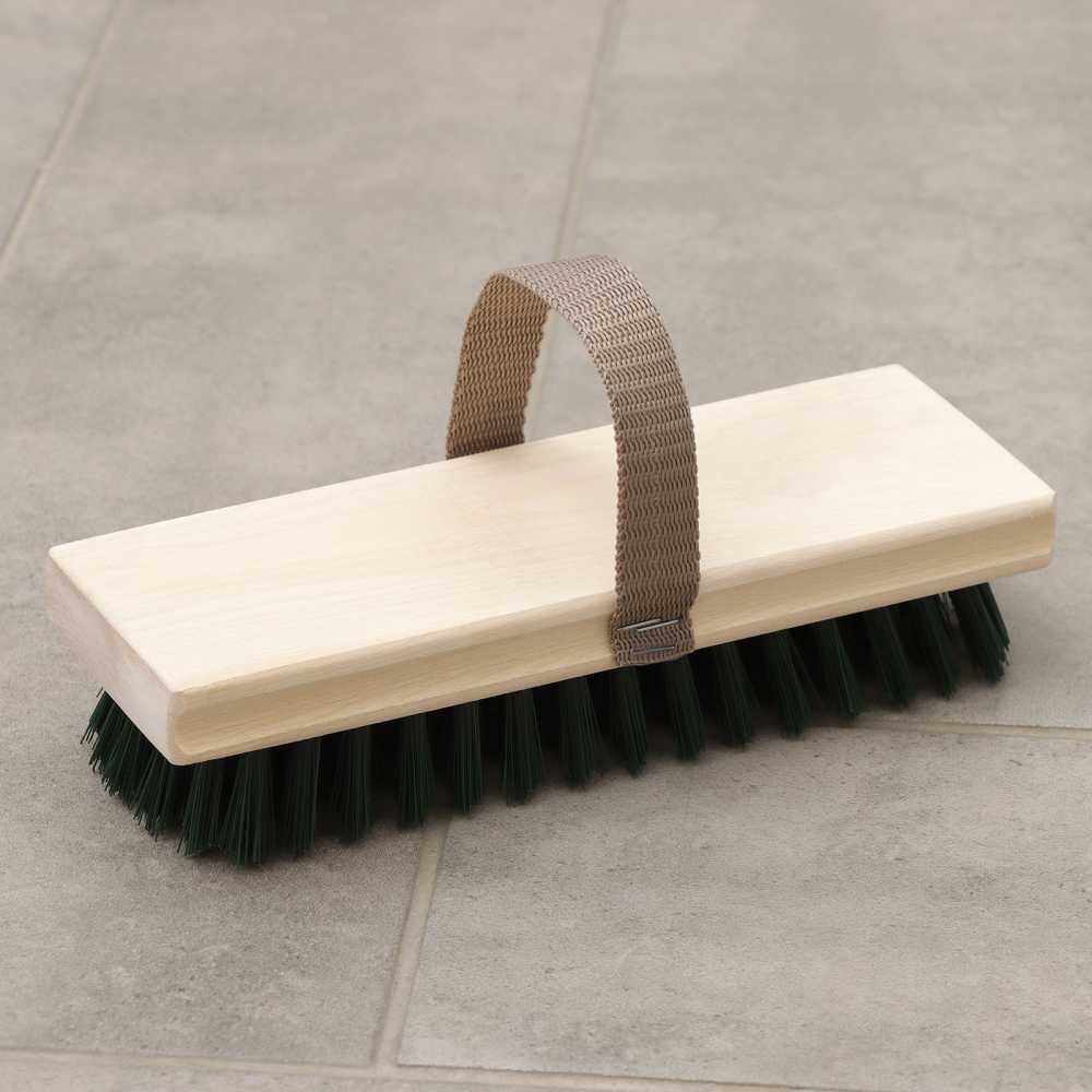 Щётка полотёрная с ремешком, 6-ти рядная, 22х7,5 см