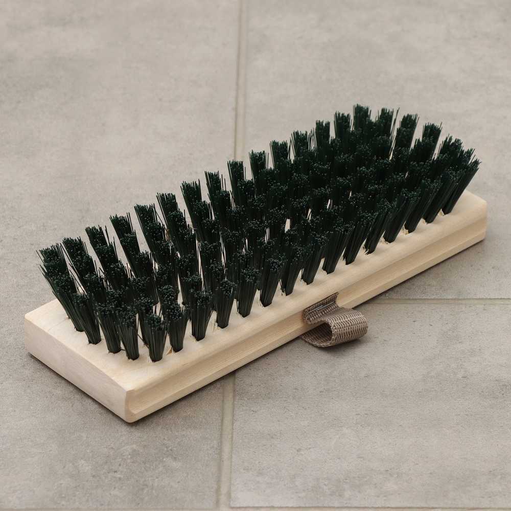 Щётка полотёрная с ремешком, 6-ти рядная, 22х7,5 см