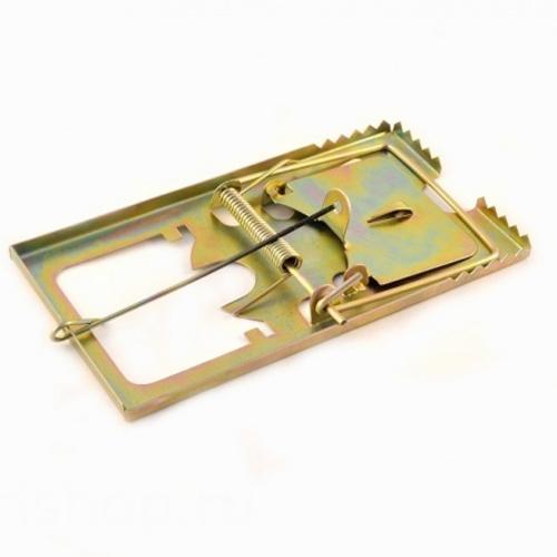 Мышеловка (крысоловка) механическая металлическая большая, МХТ арт. 3131