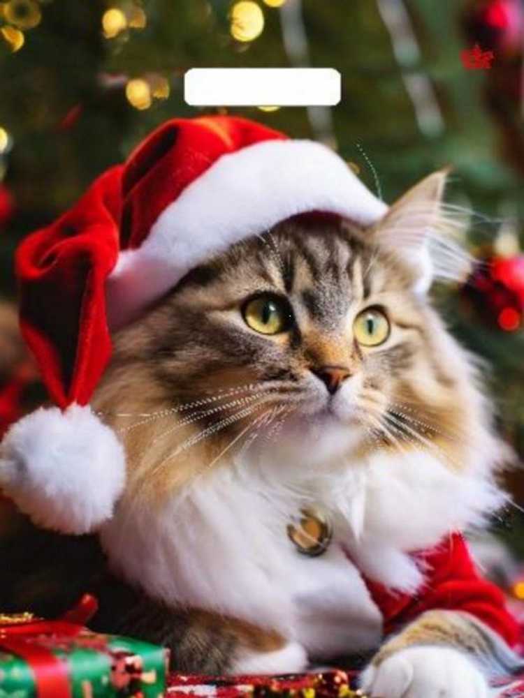 Пакет подарочный 40*31см, плотность 60мкм, с вырубной укрепленной ручкой, Новогодний Мур