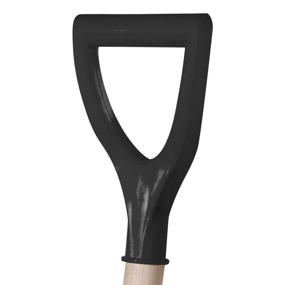 Лопата совковая из рельсовой стали, 23х28 см, высота 130 см, деревянный черенок, Грандмастер