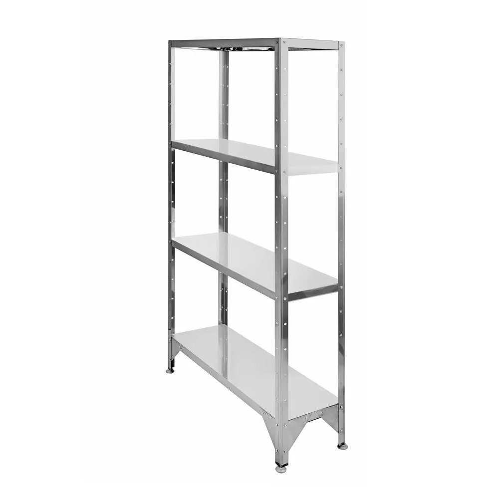 Стеллаж кухонный Hessen С-1,8*15*5/4 нержавеющий, перфорированный