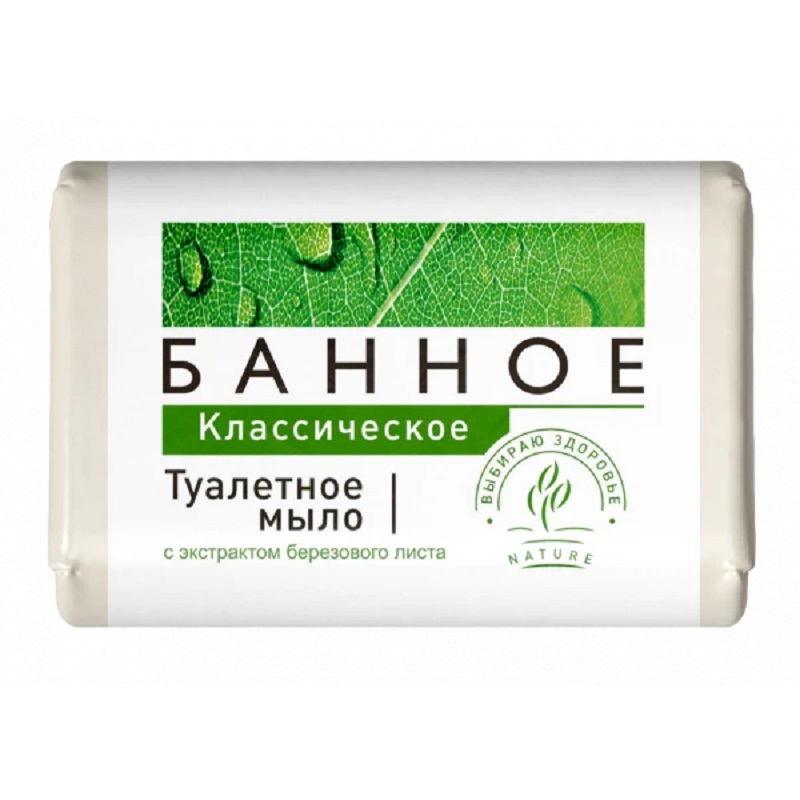 Мыло туалетное классическое Аист Банное Ординарное, 200 г