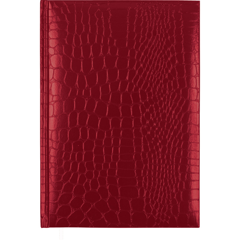 Ежедневник датированный 2025г А5 Attomex. Arkona 336стр., красный, твердая обложка, бумвинил, ляссе