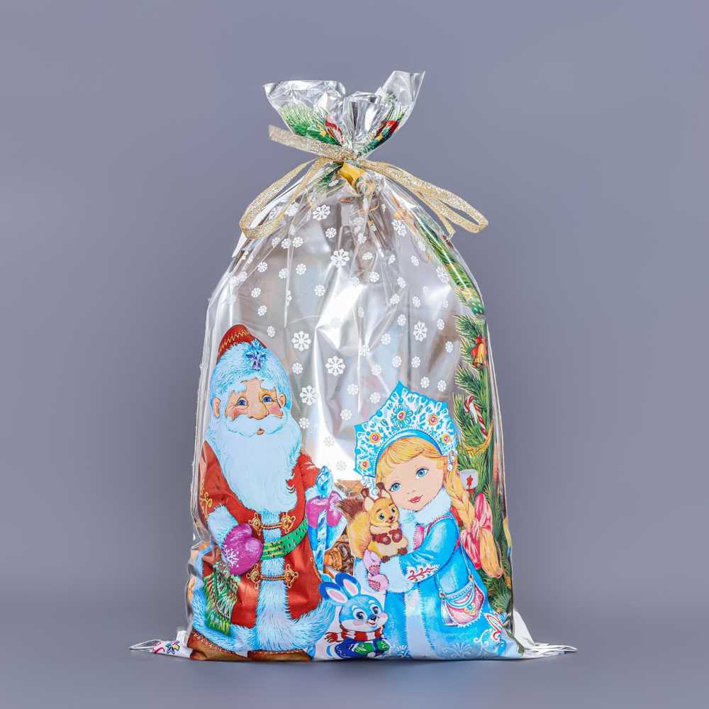 Пакет подарочный, фольгированный Чудо, 25*40 см