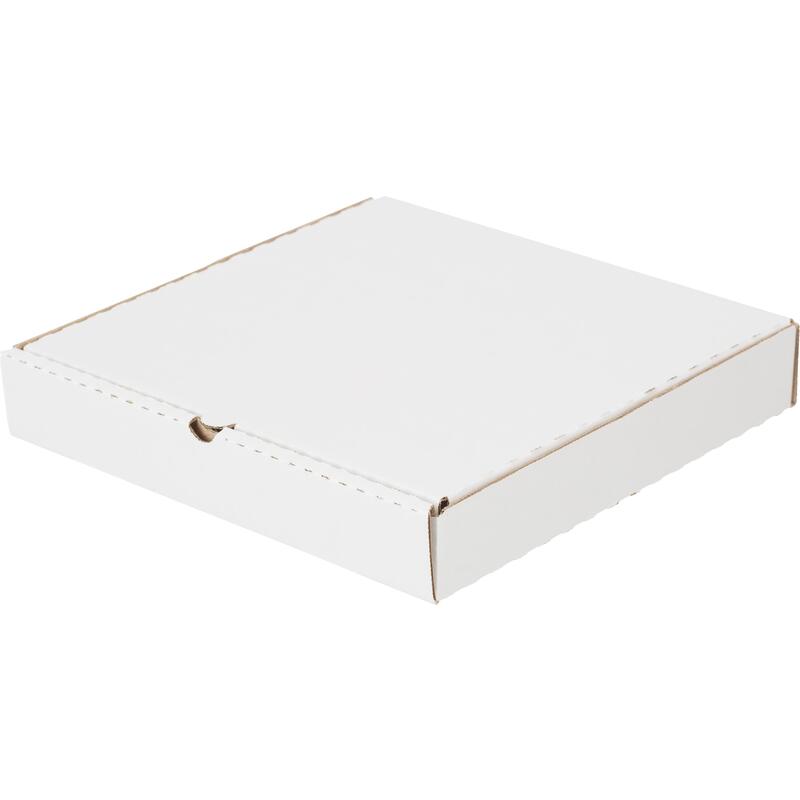 Коробка для пиццы 25см*25см*40мм белая, гофрокартон