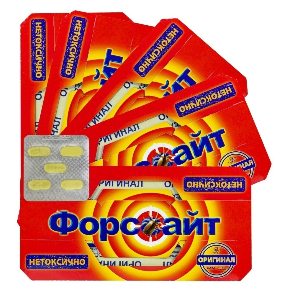 Домик-ловушка от тараканов Форсайт, 5 шт.