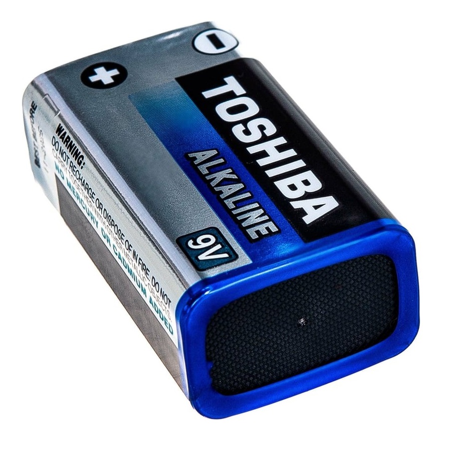 Батарейка крона Toshiba HIGH POWER 6LR61 BL1, алкалиновая